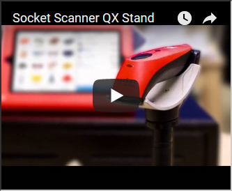 SOCKET QX Stand for CHS 7 Series Barcode Scanners