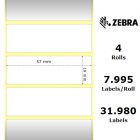 Zebra Z-Select 2000T 57x19mm