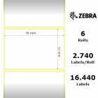 Zebra Z-Perform 1000T 76x51mm 6-pack