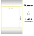 Zebra Z-Perform 1000T 102x102mm 4-pack