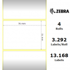 Zebra Z-Select 2000T 76x51mm 4-pack