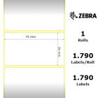 Zebra Etiketter Z-Perform 1000T 70x38mm 12-Pack