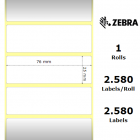 Zebra Z-Ultimate 3000T 76x25mm 12-Pack
