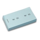 Biljettblock Blå 10-pack