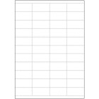 Hyllkantsetiketter, A4-laserark, Perforerade, 52x25,4, 