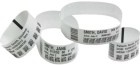 Patientarmband vit Vuxen Quickclip